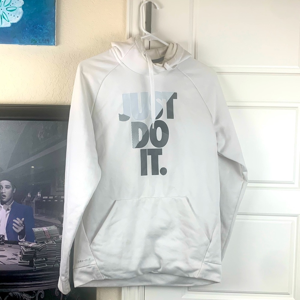White Nike Hoodie